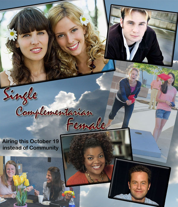 Single Complementarian Female, airing this October 19 instead of Community