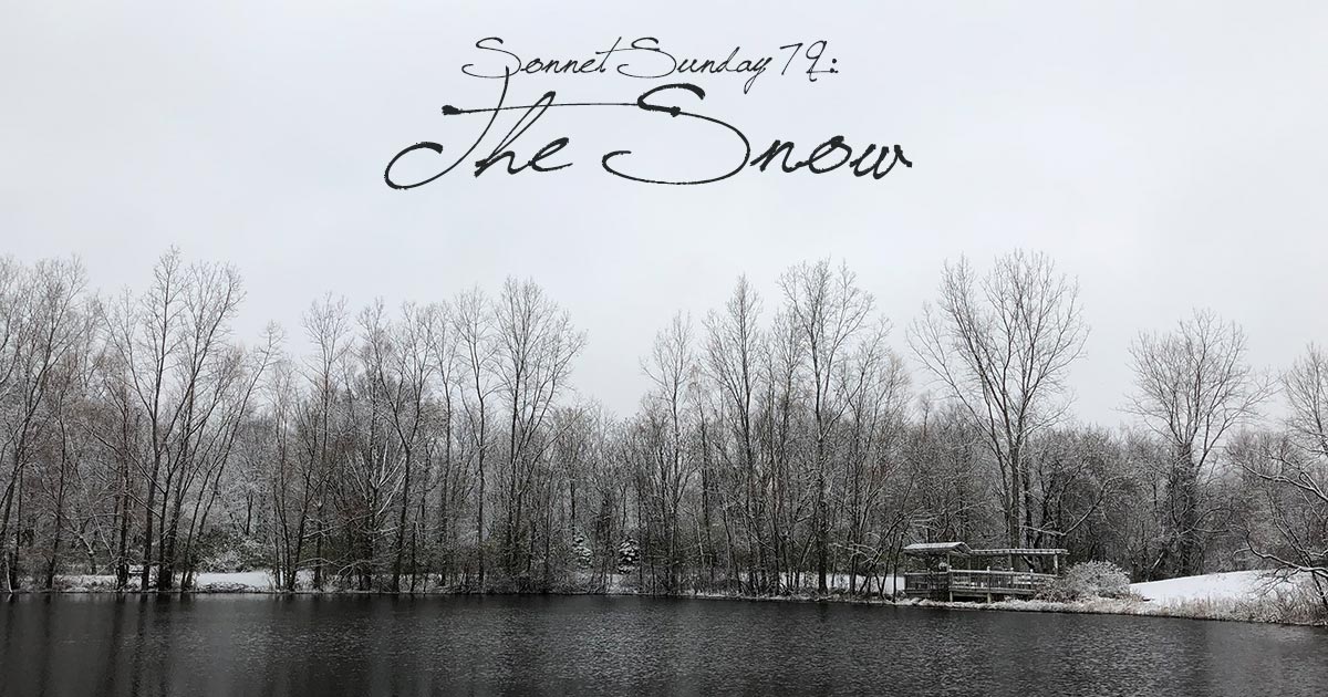 Sonnet Sunday 79: The Snow