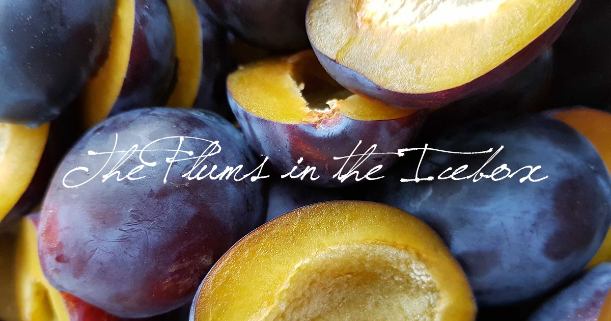 The Plums in the Icebox